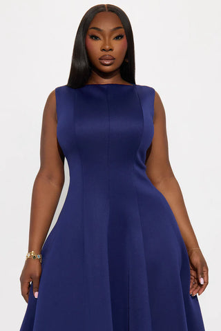 Sweet Sunday Pleated Midi Dress
