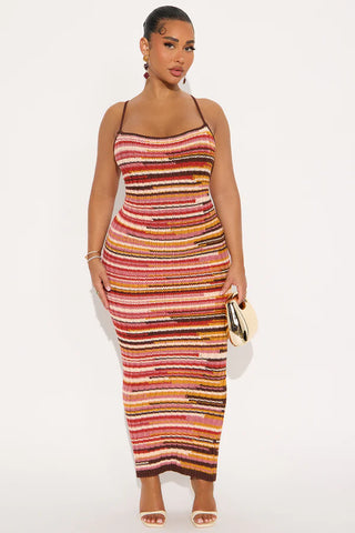 Astrid Crochet Maxi Dress