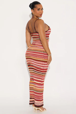 Astrid Crochet Maxi Dress