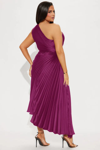 Belle Satin Maxi Dress