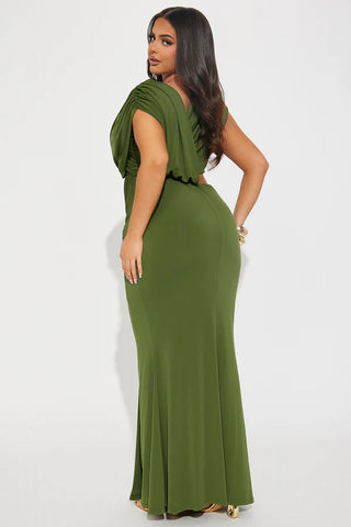 Elysian Slice Cut-Out Maxi Dress