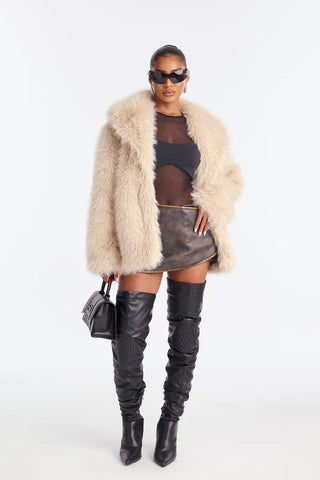 Couture Dreams Faux Fur Coat