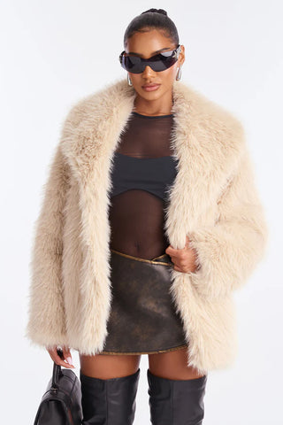 Couture Dreams Faux Fur Coat