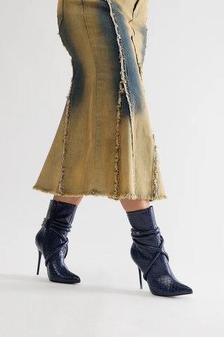 Camryn Booties - Navy