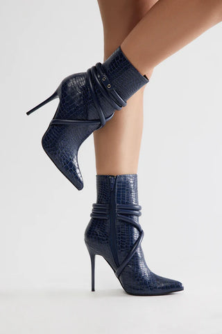 Camryn Booties - Navy