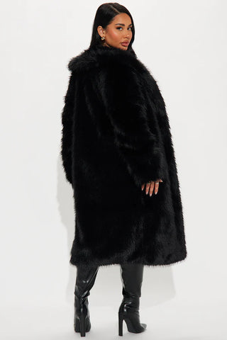 Dreamin' Big Faux Fur Coat