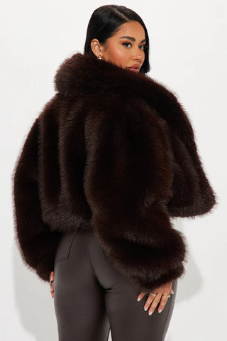 That's Luxe Faux Fur Coat