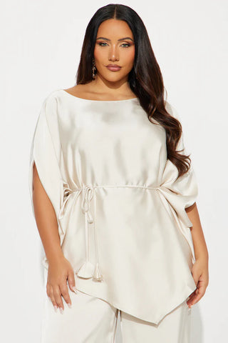 Everly Satin Pant Set