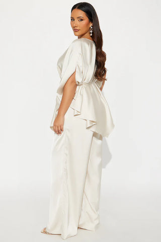 Everly Satin Pant Set