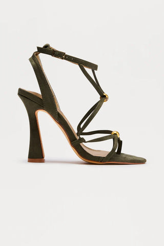 Revival Hardware Heels - Olive