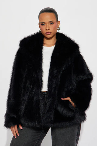 Couture Dreams Faux Fur Coat