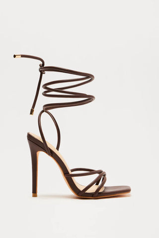 Never Look Back Strappy Heels