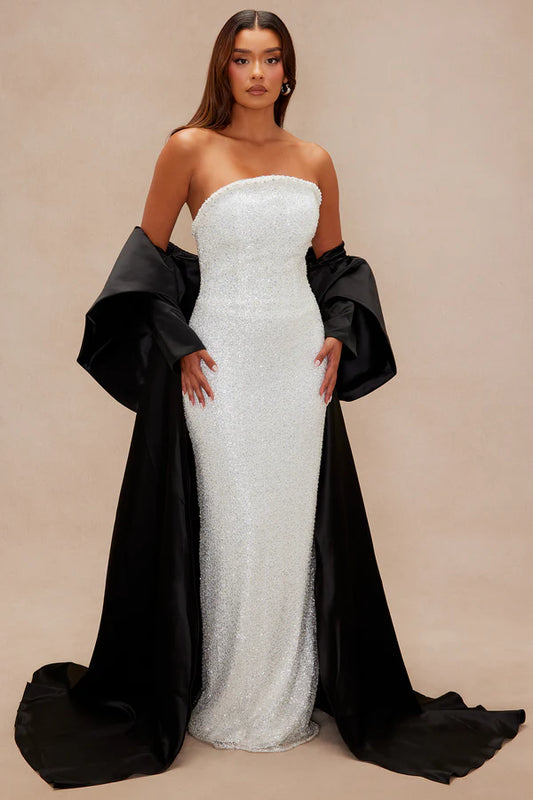 Full Of Glamour Embellished Gown