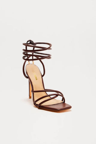 Never Look Back Strappy Heels