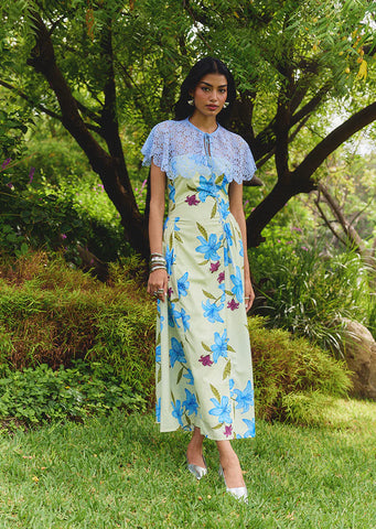 Blue Lily Dress