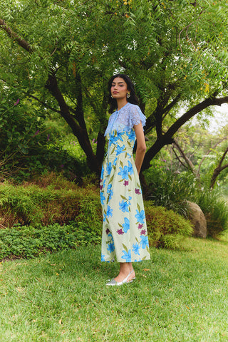 Blue Lily Dress