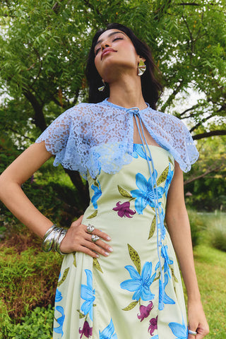 Blue Lily Dress