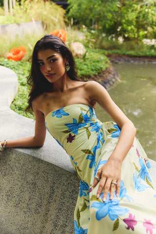 Blue Lily Dress