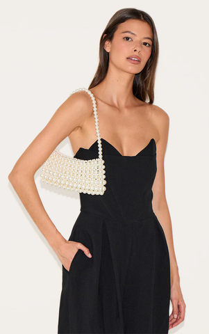 White Pearl Shoulder Bag