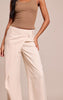 Tall Stone Woven Wrap Front Trousers