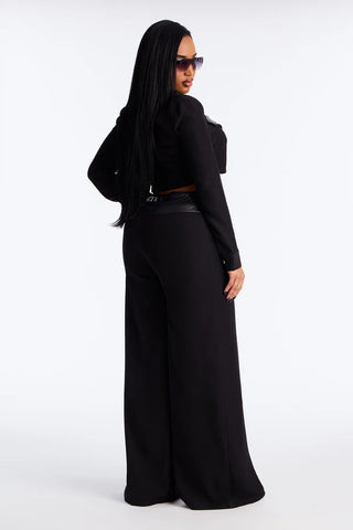 Mirella Buckle Pant Set