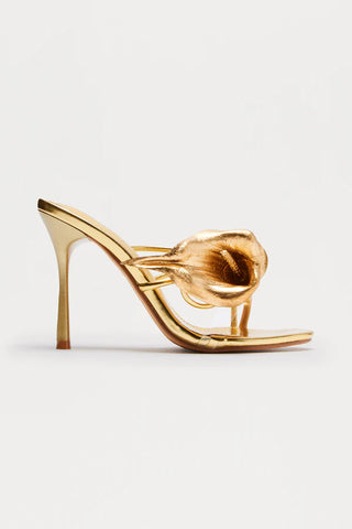 Resort Flower Slingback Heels