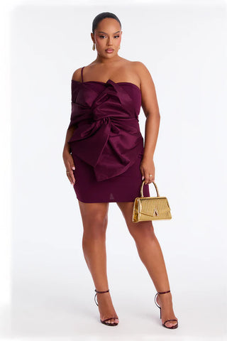 Rosalynn One Shoulder Mini Dress