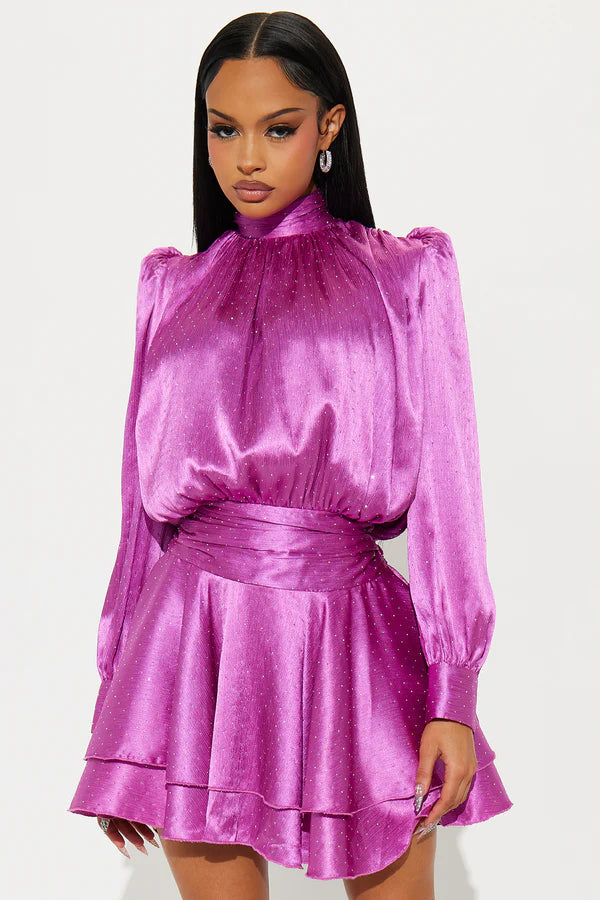 Adore You Embellished Mini Dress