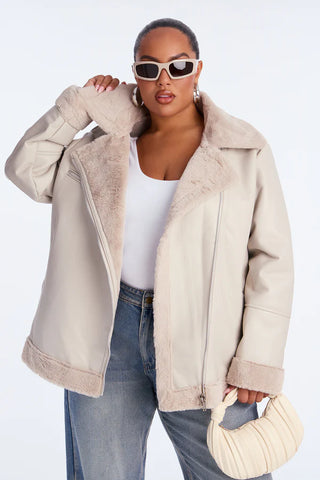 Chic Bad Ass Faux Leather Jacket