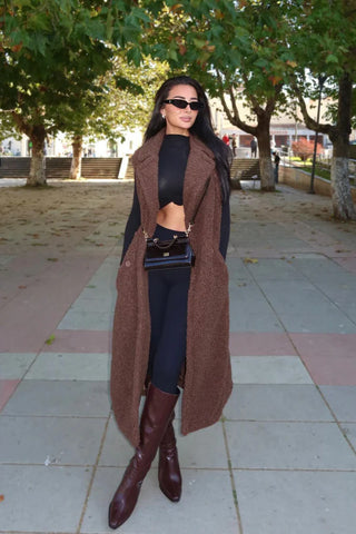 Like A Teddy Sherpa Long Vest