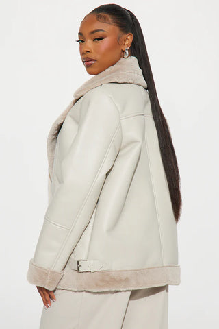 Chic Bad Ass Faux Leather Jacket