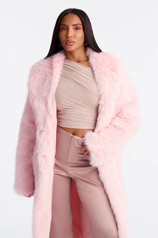 Dreamin' Big Faux Fur Coat