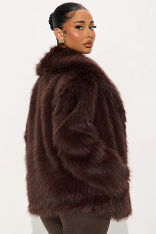 Couture Dreams Faux Fur Coat