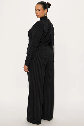 Baldwin Blazer Scarf Pant Set
