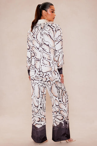 Darlene Satin Pant Set