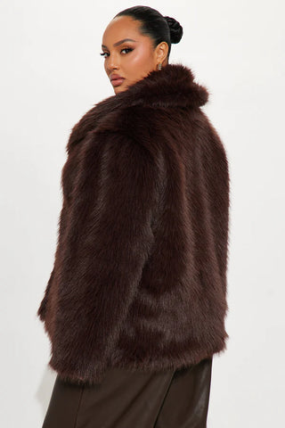 Couture Dreams Faux Fur Coat