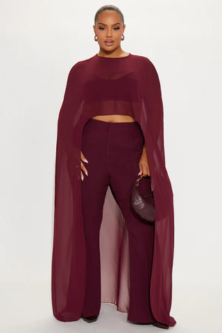 Sheer Intentions 3 Piece Pant Set