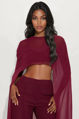 Sheer Intentions 3 Piece Pant Set