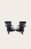 Croc Faux Leather High Heels