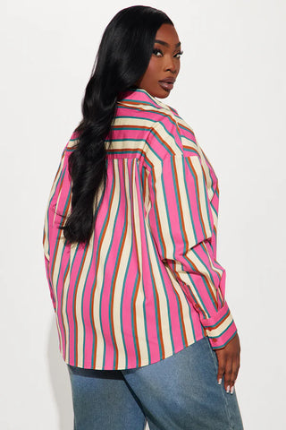 I'm The Main Topic Striped Shirt