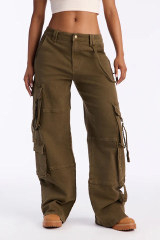 Desi Mineral Wash Cargo Pant