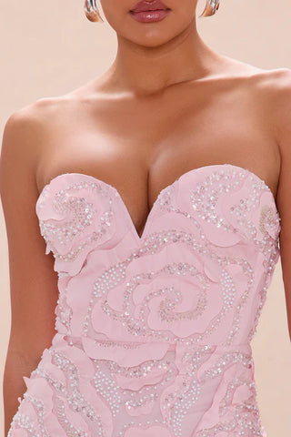 Elaine Embellished Sequin Gown