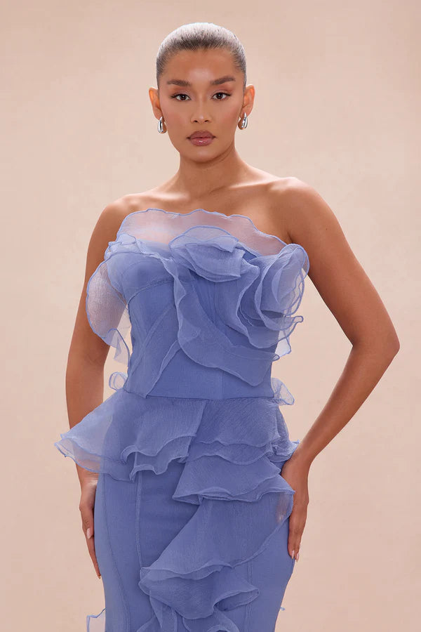 Meant To Be Ruffle Gown