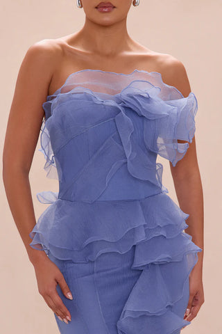 Meant To Be Ruffle Gown