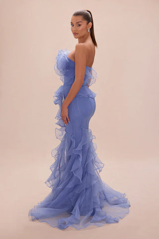 Meant To Be Ruffle Gown