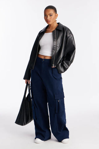 Desi Mineral Wash Cargo Pant