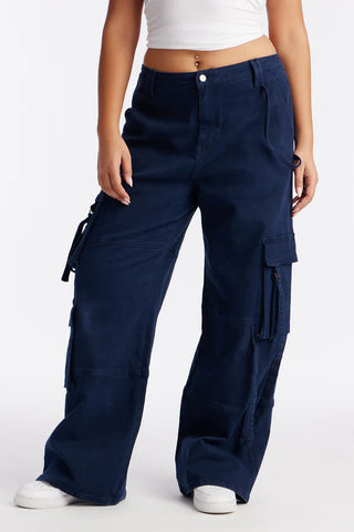 Desi Mineral Wash Cargo Pant