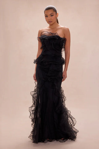 Meant To Be Ruffle Gown