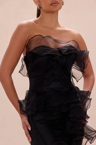 Meant To Be Ruffle Gown