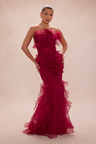 Meant To Be Ruffle Gown